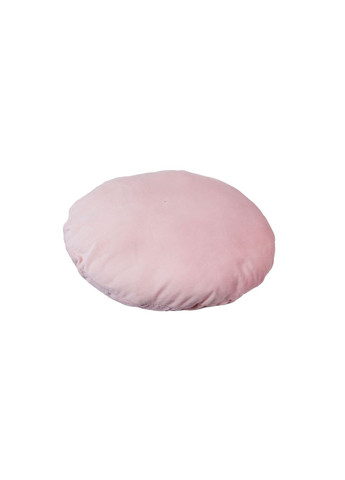 М"яка декоративна кругла подушка 38х38 см світло рожева Lidl (278075479)