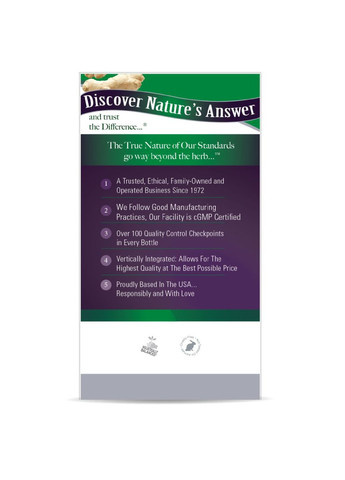 Гинкго Билоба, 80 мг, Standardized Ginkgo,, 60 вегетарианских капсул Nature's Answer (322741486)