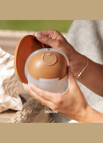 Молокоотсос электрический 2 шт какао (2-012) Baboo (324431889)