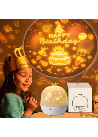 Нічник проєктор Зоряне небо, Океан, Свято (6 тематик) 3DTOYSLAMP (364204680)