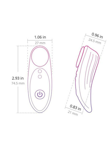Смарт-вібратор в трусики Ferri Lovense (316156149)