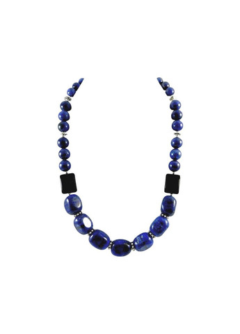 Бусы "Блэк дресс" Лазурит, Агат Fursa fashion (331155831)