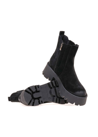 Зимние ботинки 60453+f/w.czarny+cn Lemar тканевые