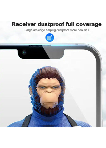 Захисне 2.5D скло Corning Gorilla Glass для Apple iPhone 15 (6.1") Blueo (291881722)