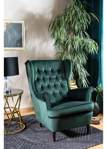 Кресло HARRY VELVET BLUVEL 78 / венге HARRYV78W Signal (372178232)