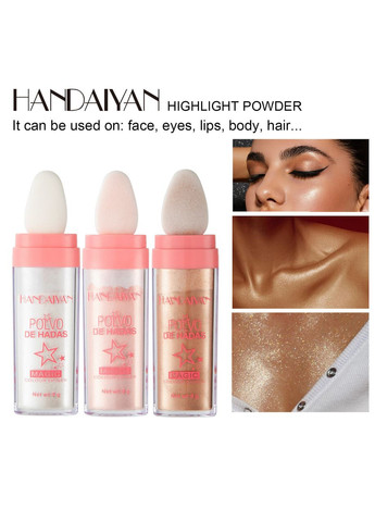 Хайлайтер Polvo De Hanas Magic Colour Shiner 01 White Moonbeam 9 г Handaiyan (315424301)