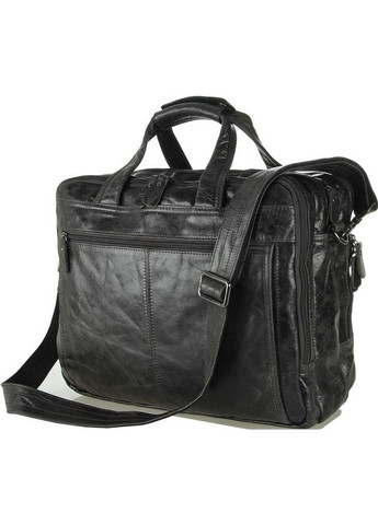 Сумка чоловіча через плече шкіряна 14364 Чорний Vintage (302008129)