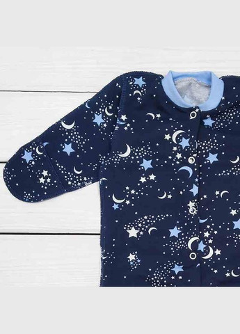 Слип с начесом в роддом Luna Темно-синий dexter's (300625513)