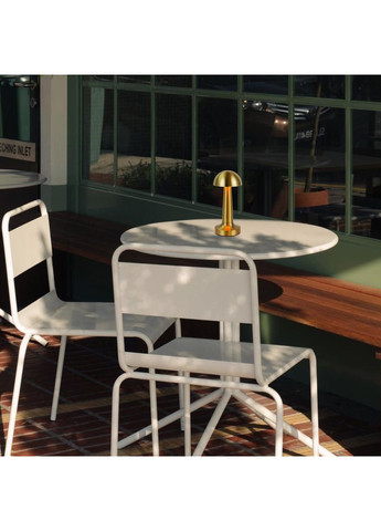 Настільна бронзова лампа "Грибочок" для бара/кафе/ресторана (795-LTA11 GOLD) No Brand (370071744)