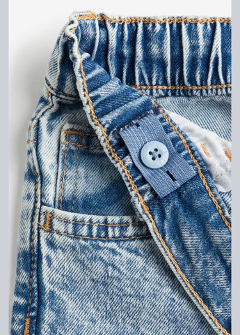 Штани джинси для хлопчика 9434 122 см Блакитний 71273 H&M (295468741)