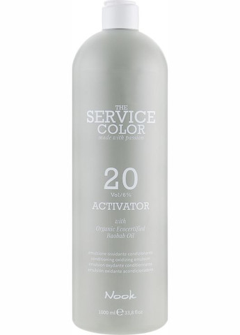 Окислювач для волосся The Service Color 20 Vol 1000ml (332883-128707) Nook (368645035)