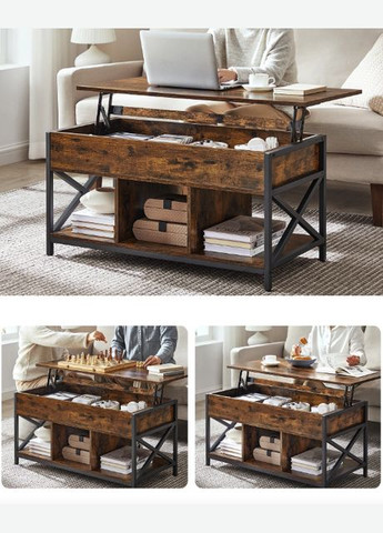 Стіл трансформер Elias в стилі Loft Leobert (304402116)