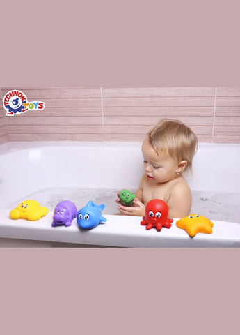Детская игрушка "Набор для ванной " (7471), водные жители ТехноК (293484151)