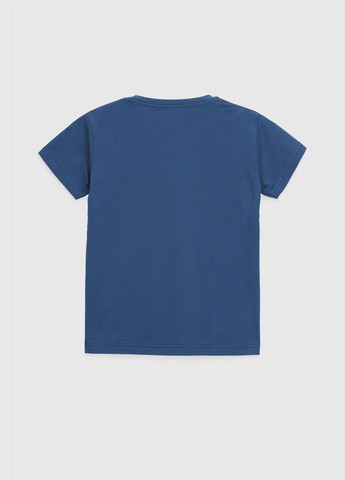 Темно-синя літня футболка Ecrin