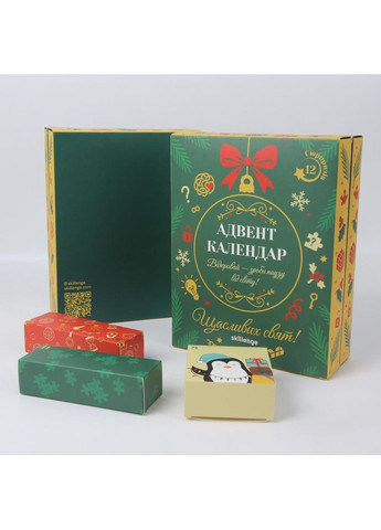 Адвент-календарь головоломок Puzzlenge — 12 ячеек, 14 головоломок разных типов и материалов No Brand (366072772)