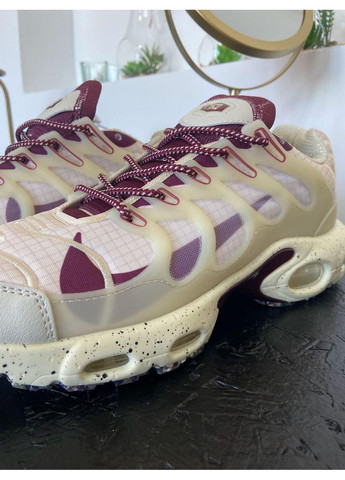 Бежевые демисезонные кроссовки мужские nike air max terrascape plus tan burgundy найк аир макс тн плюс No Brand