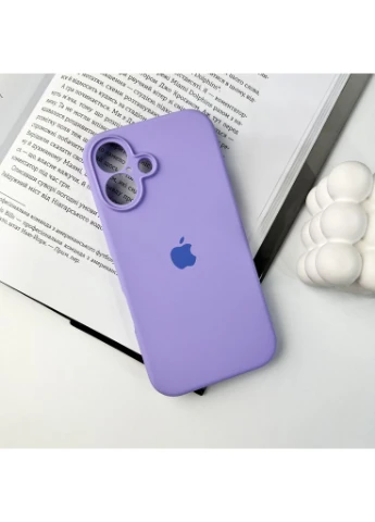 Чехол для смартфона Silicone Full Case AA для Apple iPhone 16 26, Элегантный фиолетовый (FullAAi16-26) No Brand Camera Protect (383135179)