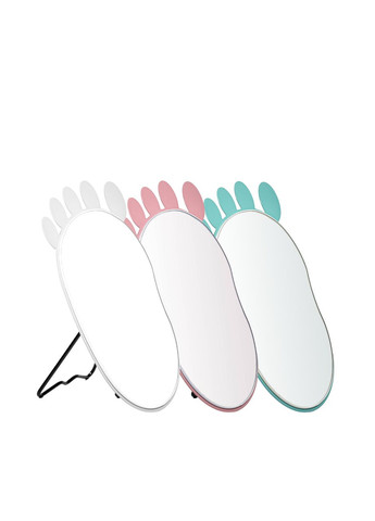 Зеркало косметическое настольное овальное на подставке T-007 No Brand (367987384)