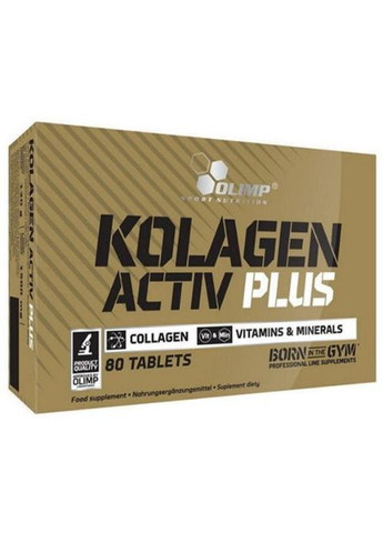 Olimp Nutrition Kolagen Activ Plus Sport Edition 80 Tabs Olimp Sport Nutrition (293941658)