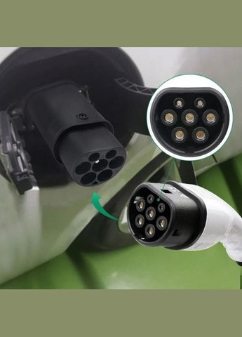 Адаптер Перехідник Type 2 - Type GB-T (Mennekes IEC 62196-2 – Type GB-T ) Black (PW050570) Bluefield (317297514)