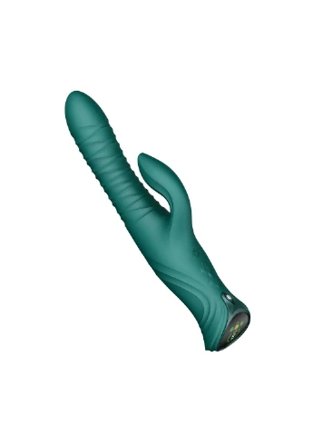 Пульсатор-кролик с вибрацией Mose 2 Turquoise Green Zalo (371881163)