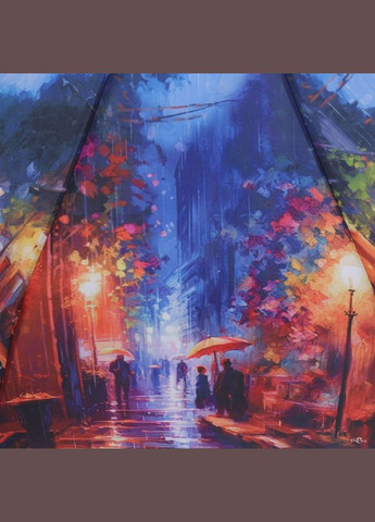 Комбінована жіноча парасолька складна антивітер повний автомат Trust середня система антивітер (346872022)