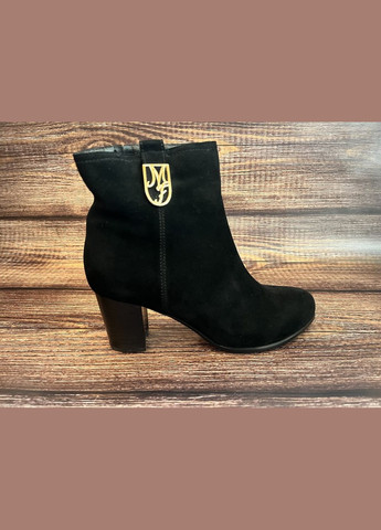 Осенние замшевые женские ботинки тм казаки Blizzarini из натуральной замши