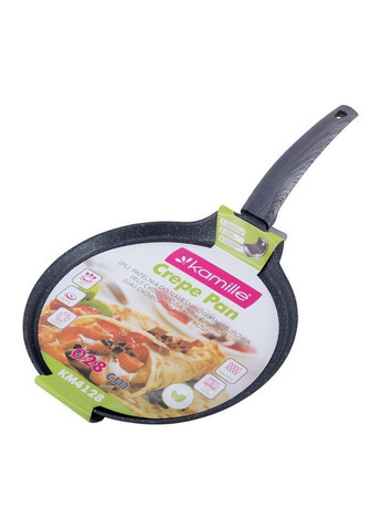 Сковорода для блинов без крышки 28 см. KM4128 Kamille (316622884)