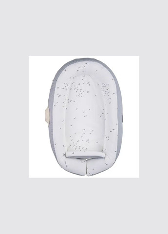 Кокон для сну з обмежувачем "BABY NEST PREMIUM", Grey Flying, колір сірий (11008156-Grey-Flying) VOKSI (307404205)