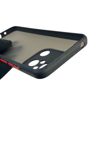 Чехол для телефона Redmi 12C с 3D принтом патриотическим с высокими бортами на сяоми редми 12с черный Xiaomi (366390445)