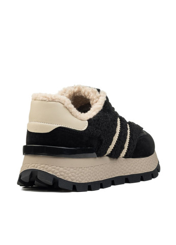 Кроссовки (1959Ц) Baderus чёрные зима (328914504)