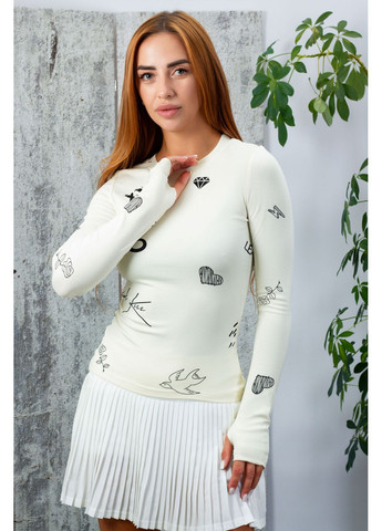 Лонгслів жіночий MT47 молочний 346460 NaNa (358496751)