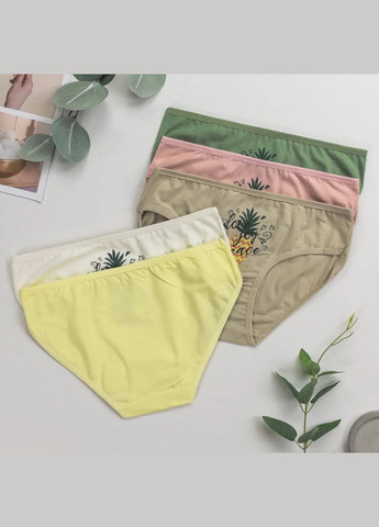 Трусики для дівчаток, бавовняні — набір із 5 штук Nicoletta Трусики (342119676)