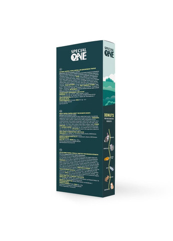 Пончики Speciаl One «Паприка, гарбуз, морква» для декоративних гризунів, 60 г Special One (363195921)