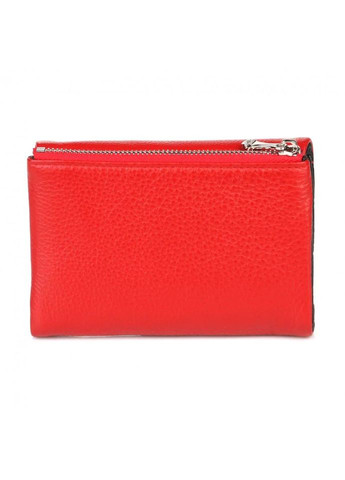 Кошелек женский на магните натуральная кожа размеры 13 х 9 х 3 см 3907-1806A красный с черным Vermari (314926965)