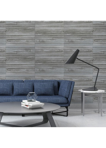 Покрытие виниловое самоклеющееся 3D рейки 600х600х2,8мм SW-00003247 Sticker Wall (365302595)