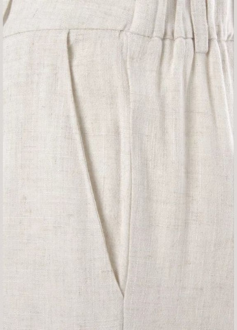 Светло-бежевые кэжуал летние кюлоты брюки Lascana