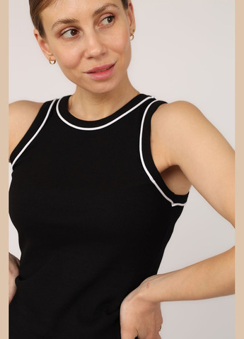 Майка з широкими бретелями жіноча колір чорний CB-00275299 Karol — 330222817