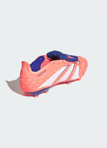 Помаранчеві літні бутси predator league fold-over tongue firm/multi-ground adidas