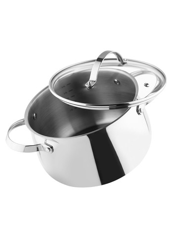 Каструля нержавійка з кришкою Culinaire 20 см, 4 л (50167) Vinzer (334712973)