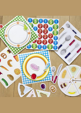 Навчальні пазли. Вивчаємо продукти харчування. Iq club для малюків (р) 13152043 Ranok Creative (363202469)