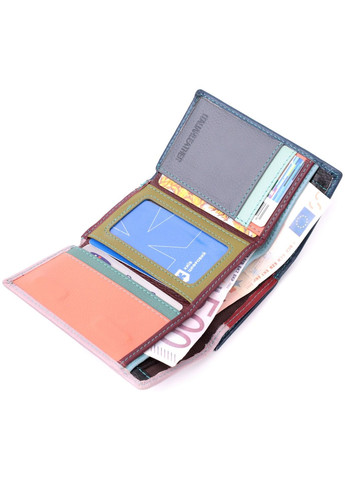 Женский кожаный кошелек 12,2х8х2 см st leather (315869692)