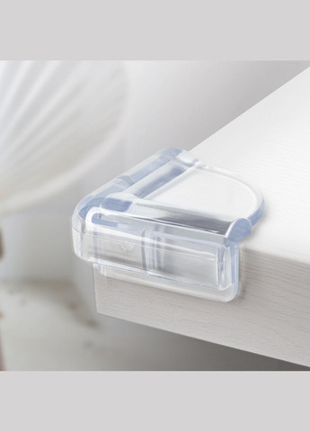 Замок-блокіратор кутовий з кнопкою MBM Kids Білий (BS-05 WHITE) MVM (301003315)