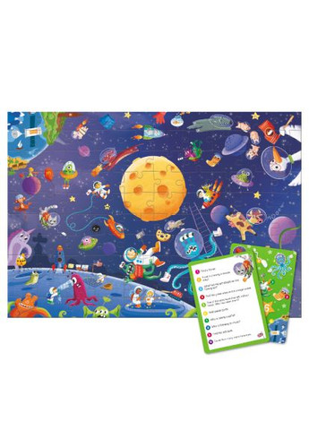 Пазл Ищи и находи Безумный космос, 100 элементов (300668) Dodo Шукай та знаходь Шалений космос, 100 елементів (366066854)