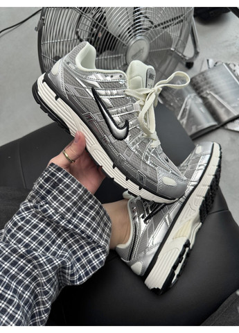 Цветные демисезонные кроссовки мужские nike p-6000 silver найк п-6000 No Brand