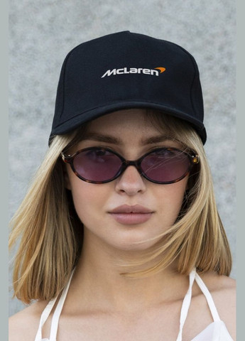 Кепка бейсболка тракер с принтом McLaren Black Without (341086846)