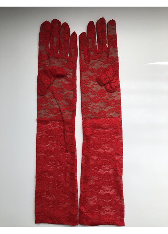 Довгі мереживні рукавички ажурні гіпюрові No Brand (353492346)
