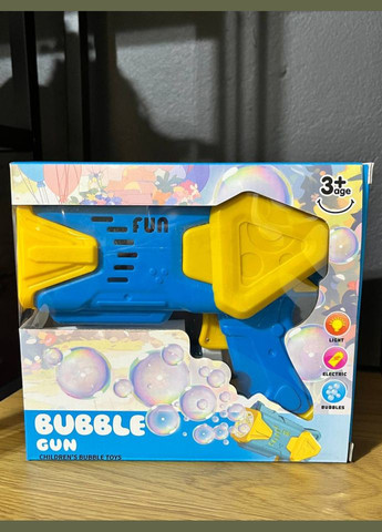 Детский генератор мыльных пузырей Пистолет 2238(Blue) со светом No Brand (354747899)