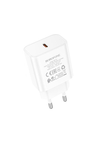 Блок для зарядки BA71A Power single Port PD20W charger White Borofone (367724111)