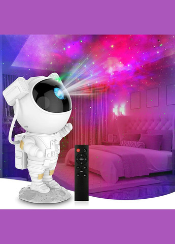 Проектор зоряного неба Астронавт Лазерний світильник Нічник з пультом та таймером ORIGINAL (305836641)